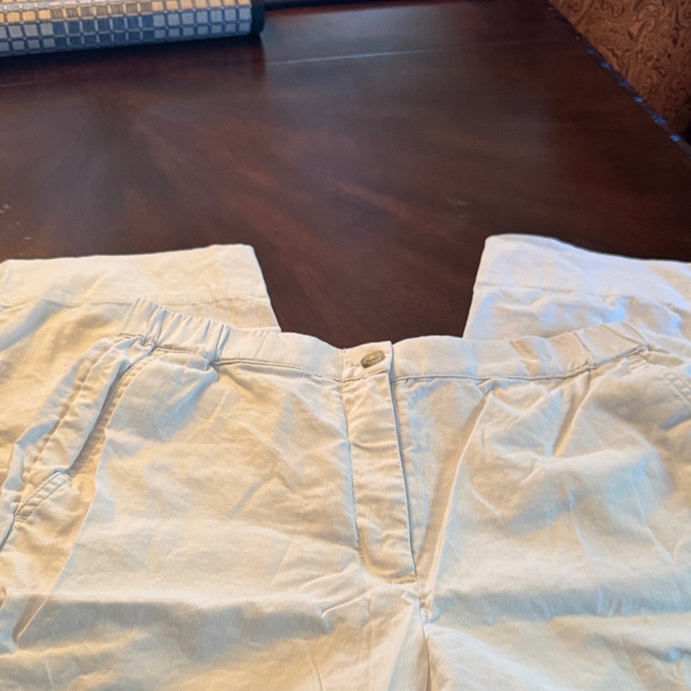 Banana Republic white Straight Leg Pants